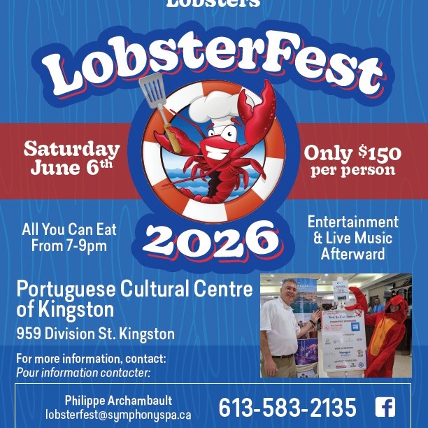 17 days until the big event and tickets are just about sold out so don't delay. Not only will you get all you can eat Lobster but there is live music, auctions and a 50/50 draw. Funds raised will support Youth Diversion and the @foodbankktown Reach out to Phil Archambault if you have any questions or want to purchase tickets. Put on your bibs and break out your nut crackers! #LobsterFest #ygk #locallove