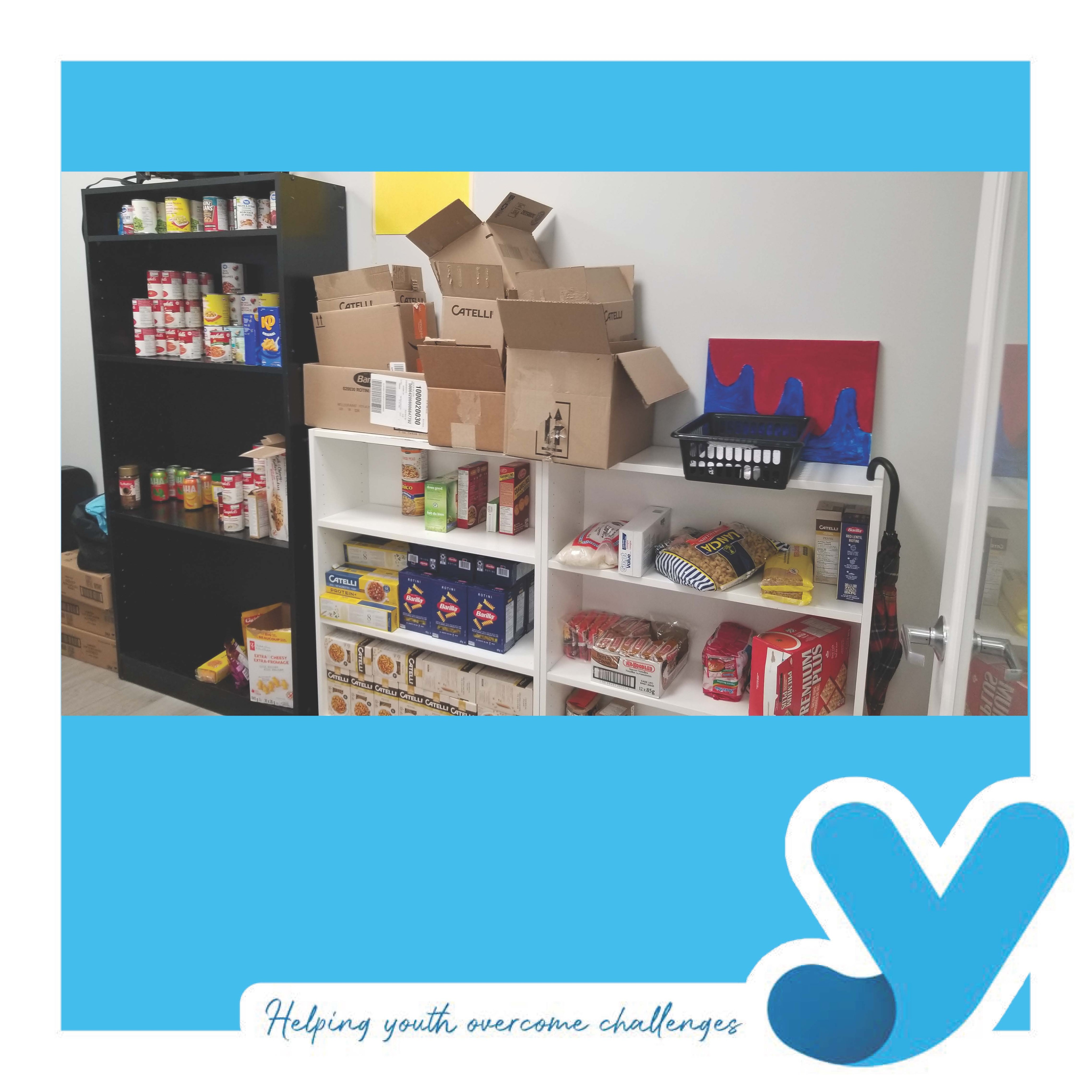 The pantry grew a bit more yesterday thanks to a wonderful donation of several boxes of pasta thanks to @michaeljudd4u 
This pasta is part of the tens of thousands of pounds of pasta that arrived in Kingston this week in what local officials described as one of the largest single food donations the city has ever received (as reported by the @whigstandard ). What you don't see on the shelves is the pasta sauce. Let's see if we can partner each box of pasta with a friendly jar/can of pasta sauce. 
#foodinsecurity
#FeedYoungMinds
#YGK
#locallove
#foodpantry
