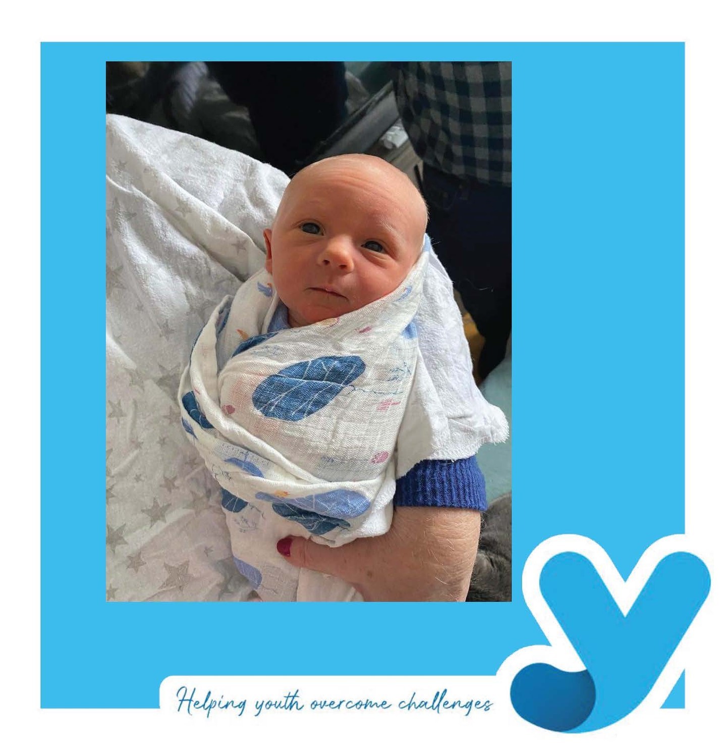 Amanda and Ryan welcomed our youngest outreach worker on December 26th and all are hanging in there.  Welcome to our crazy world Aidan, let's hope things get better for you.