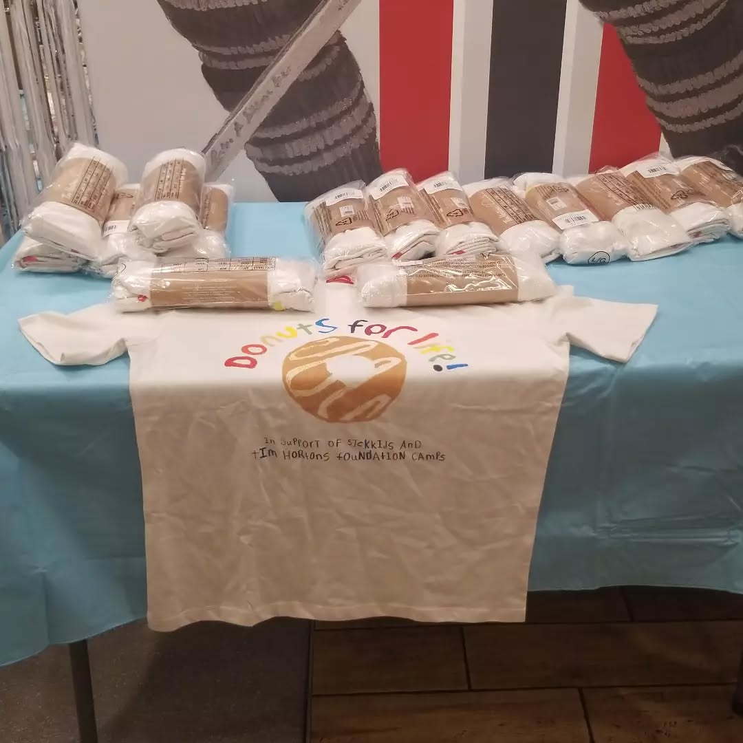 It's #timhortonscampday and staff from Youth Diversion are at the Macdonnell St Timmy's. Stop in and say hi and purchase a shirt to help send a kid to #camp