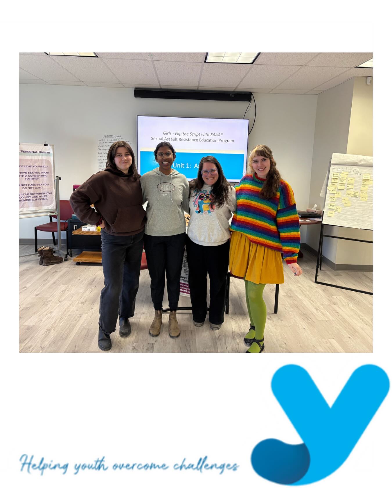 Thank you to @girlsflipthescriptygk for allowing staff to participate in an awesome workshop this weekend. The facilitators did a great job debunking SA myths and empowering young woman! 
#girlsflipthescript #sexualassaultcentre #youthdiversion